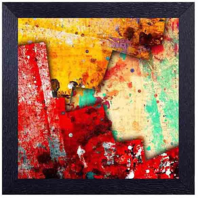 

abstract painting Photographic Paper(14 inch X 14 inch, Framed)