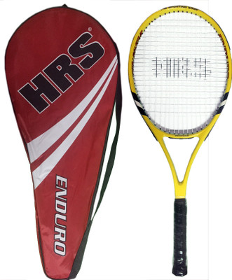 

HRS Enduro Graphite Composite Yellow, Black Strung Tennis Racquet(400 g), Black;yellow