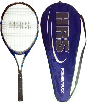 

HRS Powermaxx Aluminium Blue, Black Strung Tennis Racquet(G3 - 4 3/8 Inches, 400 g), Black;blue