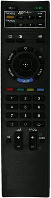 

PARSHWA 23 Compatible LED/LCD Sony TV Remote Controller(Black)