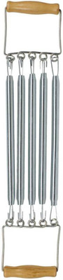 

Monika Sports moni chest expander with 5 springs Resistance Tube(Multicolor)