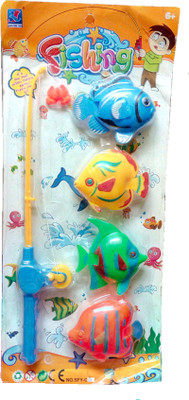 

TALKING GANESHA Magnetic Fishing Pretend and Play toy for kids (multicolor)