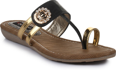 

VAYONAA Women 01,Black Flats