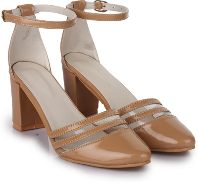 

Adorn Women Beige Heels