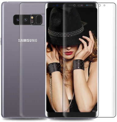 

ELV Front and Back Screen Guard for Samsung Galaxy Note 8, Transparent