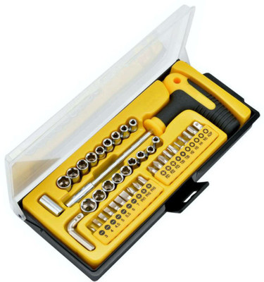 

FineArts Standard Screwdriver Set(Pack of 1), Yellow;black