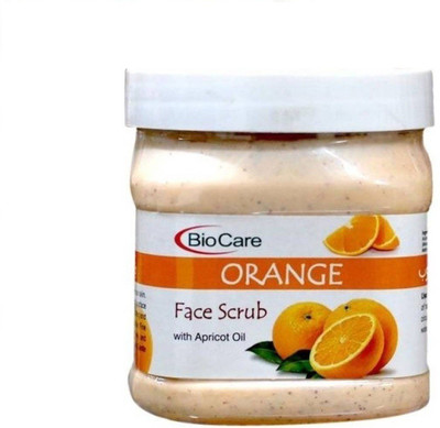 Biocare Orange Face Scrub With Apricot Oil Scrub(500 ml) available at flipkart for Rs.150