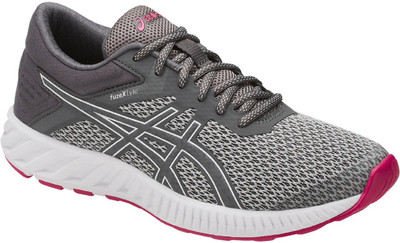 

Asics Running Shoes For Women(Grey, Pink, Mid grey/carbon/cosmo pink