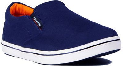 

Grade FREEDOM Slip-On Canvas Shoes For Men(Navy