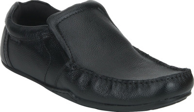 

Red Tape Men Leather Formal Slip On For Men(Black