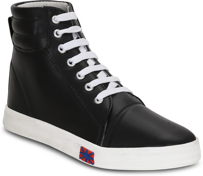 

Kielz Black-Women-Lace-Ups-Sneakers Sneakers For Women(Black