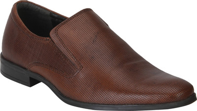 

Red Tape Men Leather Formal Slip On For Men(Brown