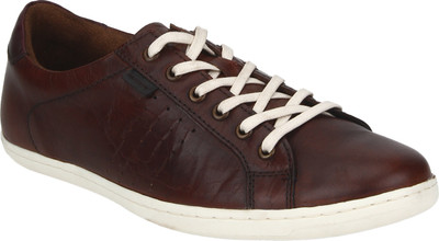 

Red Tape Men Leather Sneakers For Men(Brown, White, Red brown