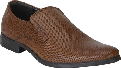 

Red Tape Men Leather Formal Slip On For Men(Brown, Tan