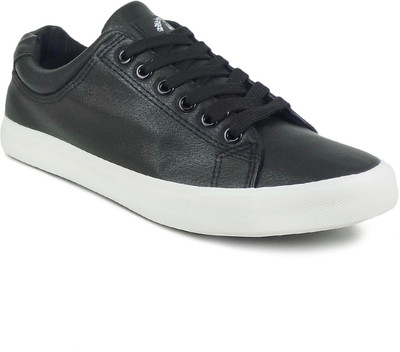 

Ripley Brooklyn Series Men Black Leatherette Suede Casuals For Men(Black
