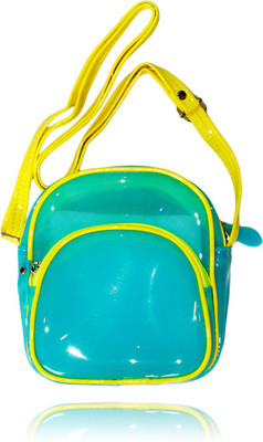 

Toys factory Girls Casual Blue, Yellow Silicon Sling Bag