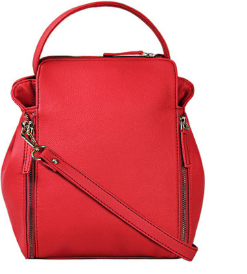 

Purseus Women Formal Pink PU Sling Bag