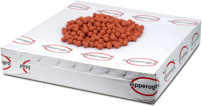

Pepper Agro Hydroponic and Aquaponic Grade Hydroton 10-15mm Terracotta 950 Grams Hydroponic and Aquaponic Grade Hydroton 10-15mm Terracotta 950 Grams Soil Manure(950 g Granules)