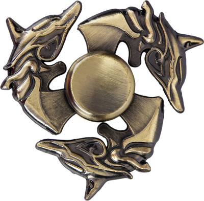 

MODISH Fish High Speed Metal Spinner(Gold)