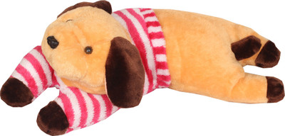 

Tickles Stuffed animal toys soft fluffy plush Dog - 48 cm(Brown)