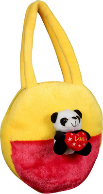 

Tickles Panda Hand Purse Soft Stuffed For Kids - 25 cm(Multicolor)