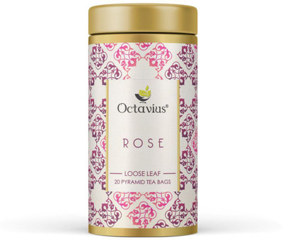 

Octavius Rose, Pyramid Rose Green Tea Box(20 Bags)