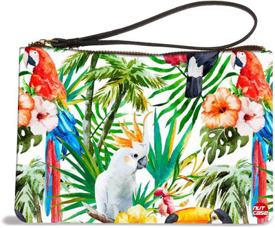 

Nutcaseshop Parrot With Leaves(Multicolor)