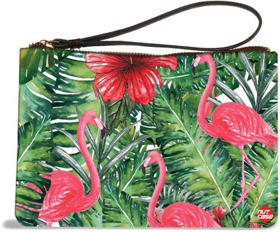 

Nutcaseshop Hibiscus With Flamingo(Multicolor)