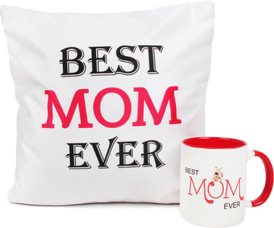 

Floweraura Cushion, Mug Gift Set