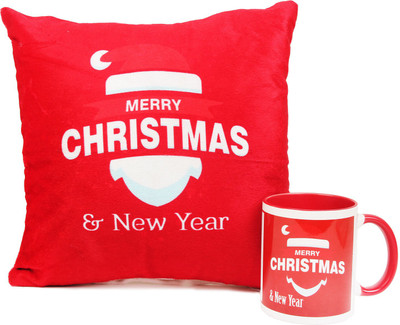 

Floweraura Cushion, Mug Gift Set