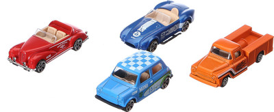 

NHR 1:64 Diecast Cars 4 Unique cars, Metal Cars …(Multicolor)
