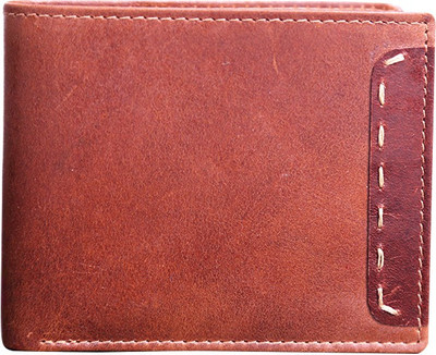 

Style 98 Men Casual Brown Genuine Leather Wallet(6 Card Slots)