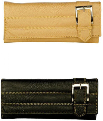

Cuddle Women Multicolor Fabric Wallet(4 Card Slots)