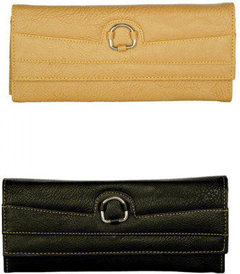 

Cuddle Women Multicolor Fabric Wallet(4 Card Slots)