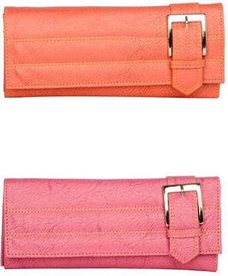 

Cuddle Women Multicolor Fabric Wallet(4 Card Slots)