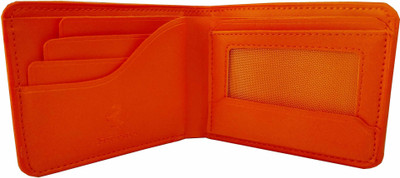 

InkartBuy Men Orange Canvas Wallet(5 Card Slots)