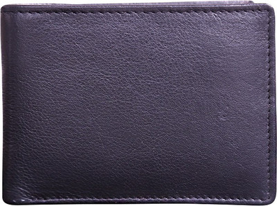 

Style 98 Men Black Genuine Leather Wallet(6 Card Slots)
