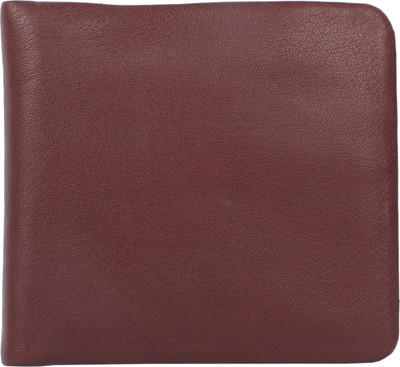 

ADAMIS Women Tan Genuine Leather Wallet(3 Card Slots), Maroon