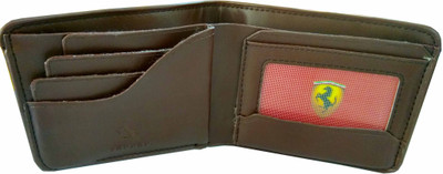 

InkartBuy Men Brown Canvas Wallet(5 Card Slots)