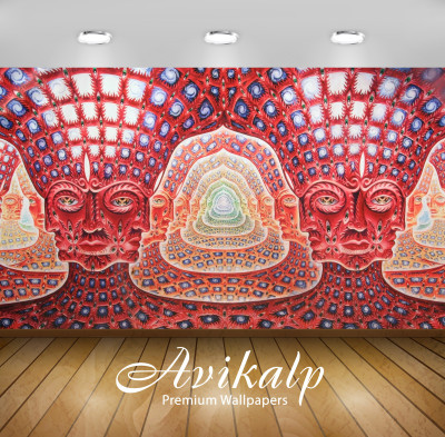 

Avikalp Abstract Wallpaper(60.96 cm X 91.44 cm)