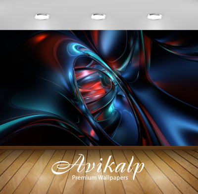 Avikalp Abstract Wallpaper(60.96 cm X 91.44 cm)