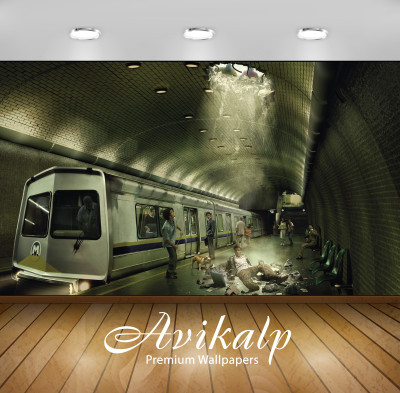 

Avikalp Abstract Wallpaper(60.96 cm X 91.44 cm)