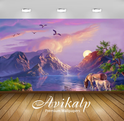 

Avikalp Nature Wallpaper(60.96 cm X 91.44 cm)