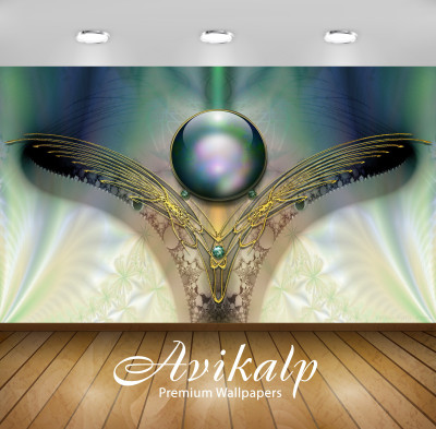 

Avikalp Abstract Wallpaper(60.96 cm X 91.44 cm)