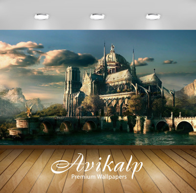 Avikalp Nature Wallpaper(60.96 cm X 91.44 cm)