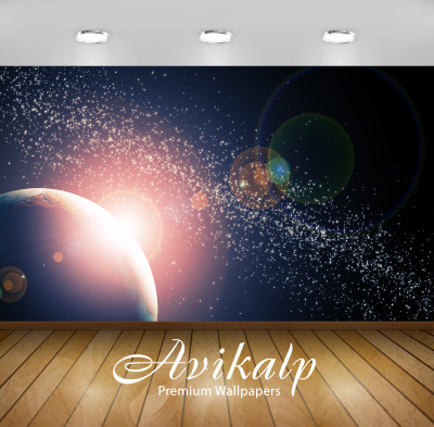

Avikalp Abstract Wallpaper(60.96 cm X 91.44 cm)