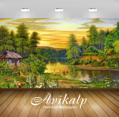 

Avikalp Nature Wallpaper(60.96 cm X 91.44 cm)