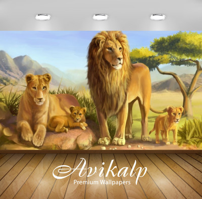 

Avikalp Nature Wallpaper(152.4 cm X 182.88 cm)