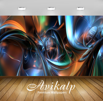 Avikalp Abstract Wallpaper(60.96 cm X 91.44 cm)