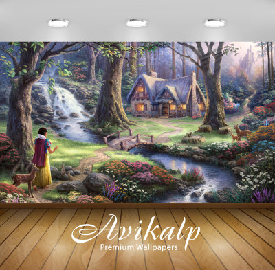 

Avikalp Art & Paintings Wallpaper(60.96 cm X 91.44 cm)